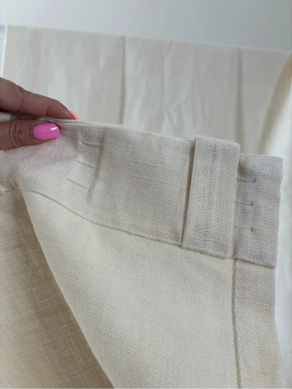 Pottery Barn Belgian Flax Linen Drapes | 100% Linen | 50x 84 | 2 curtains total